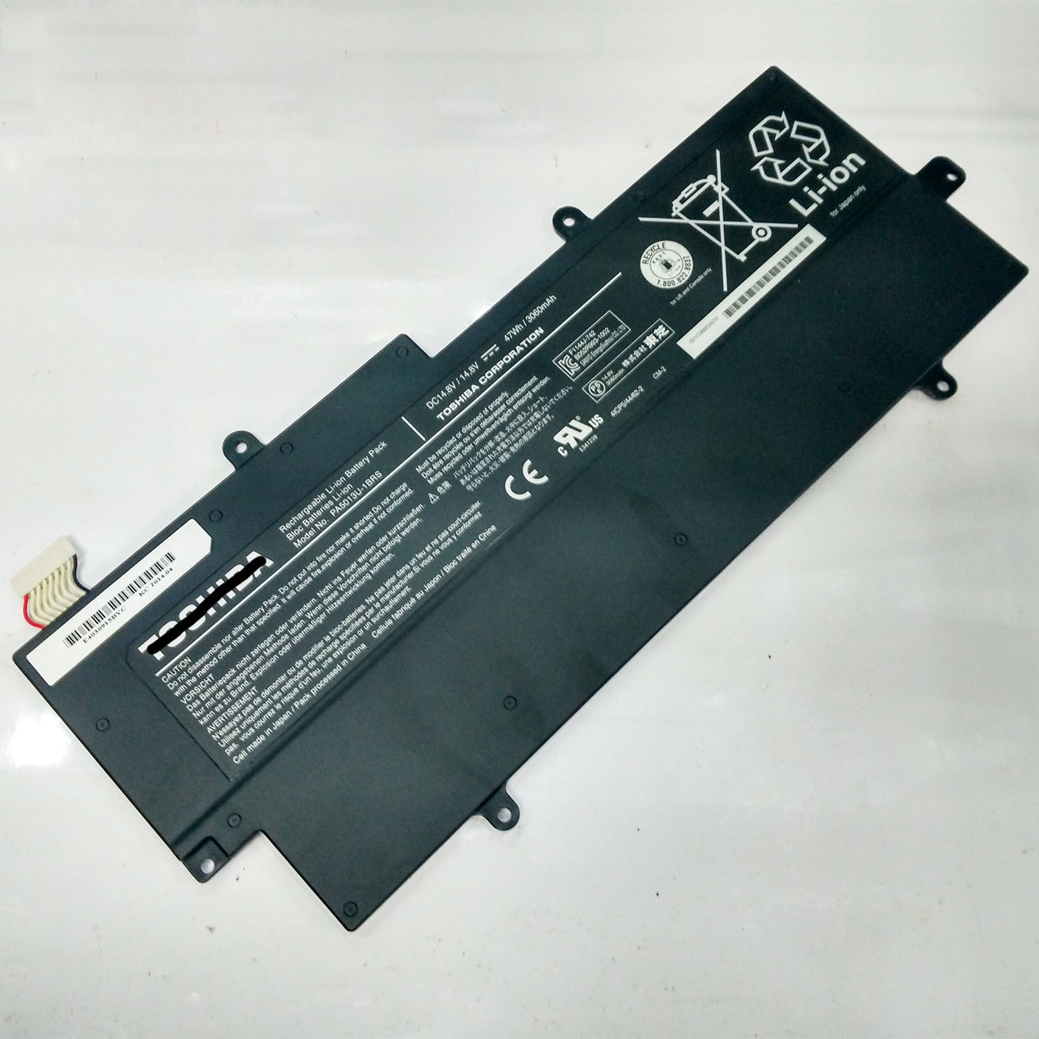 pin laptop Toshiba NB200 NB201 NB203 NB205 NB255 – PA3733U PA3732U (6 cell)