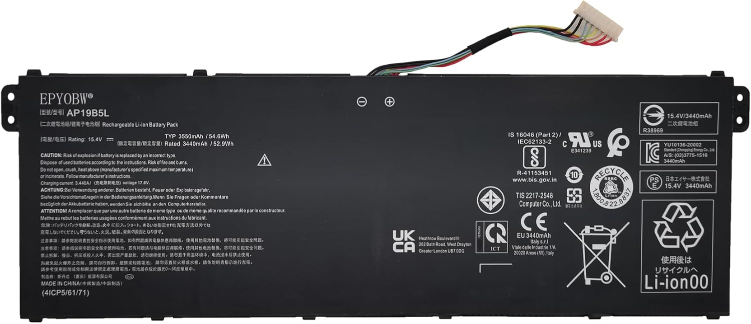 pin laptop Acer Aspire 3 A315-54 A315-55 – AC14B18J (3 cell)