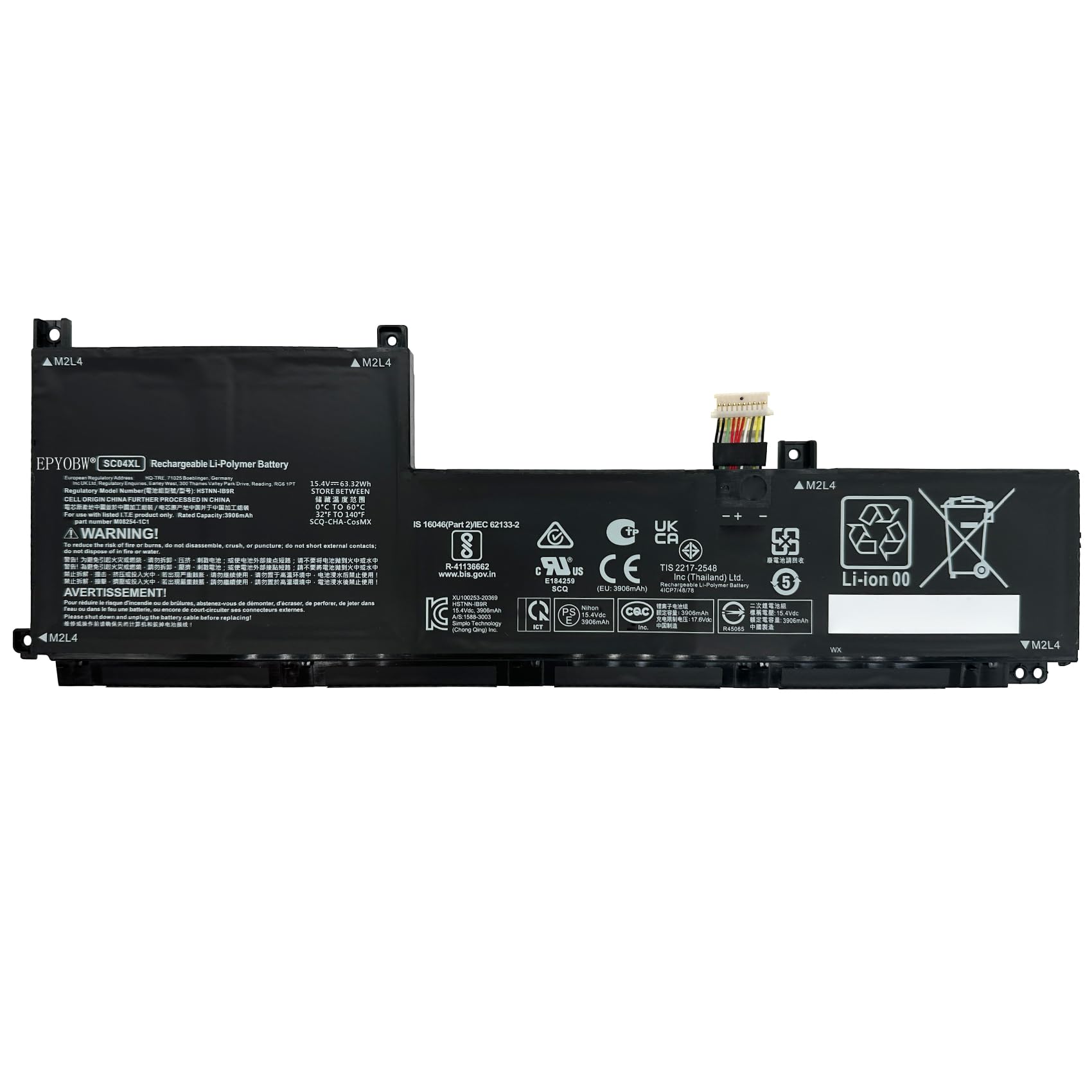 pin laptop HP ProBook 430 G0, G1, G2 – RA04 (4 cell)