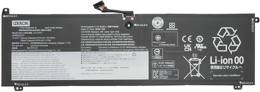 pin laptop Lenovo ThinkPad T14 Gen 3, P14s Gen 3, T14 Gen 4, P14s Gen 4 – L21C3P71 (3 cell)