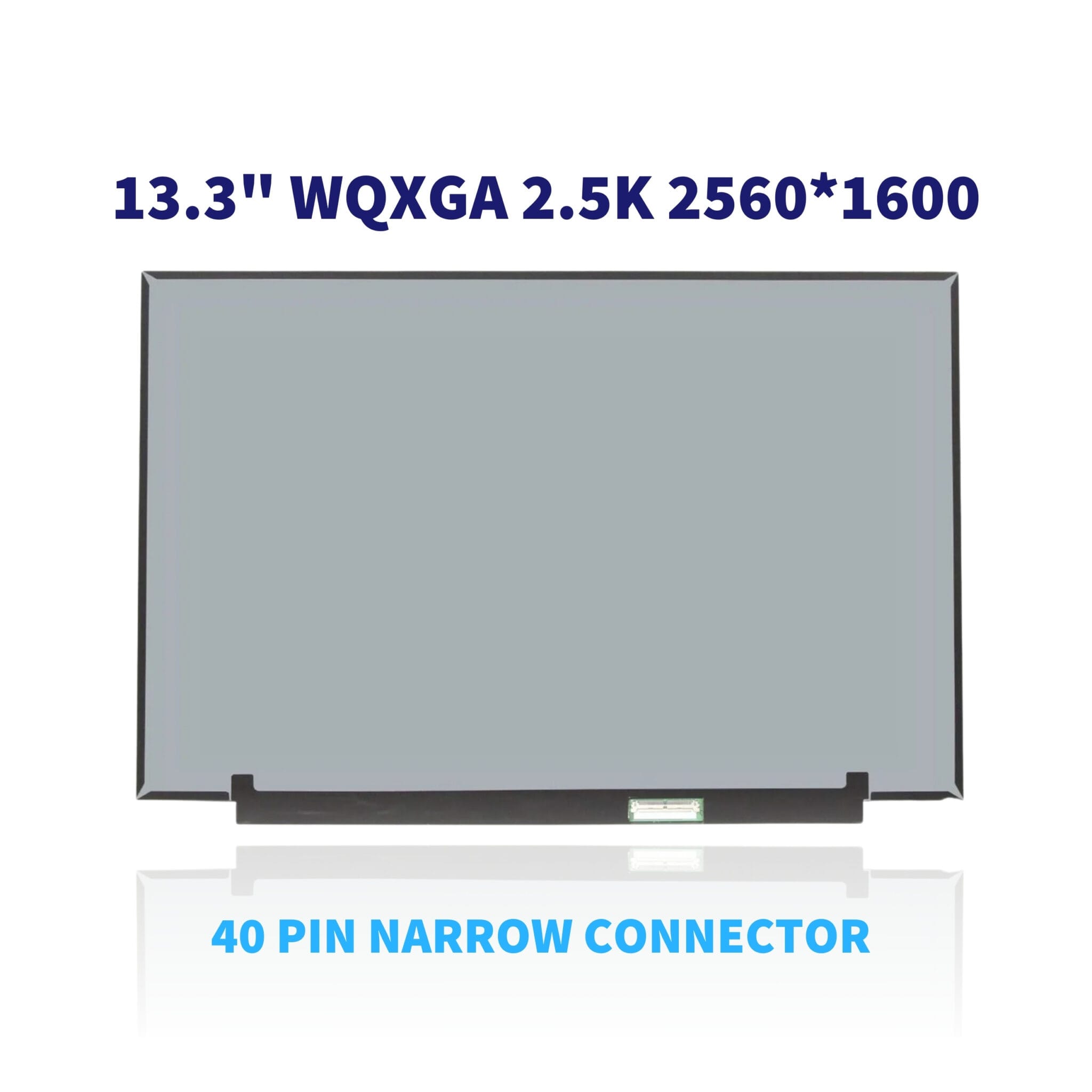 Màn Hình Laptop 13.3″ Led Slim 40p Nhuyễn 2.5k Wqxga (16:10) For Lenovo T13s Gen 2 (Board Lòi) *Socket Chia Đôi*