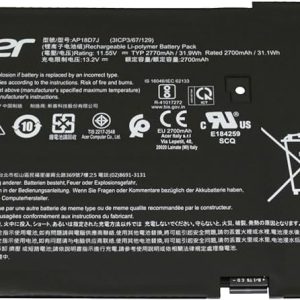 pin laptop Acer TimelineX 3830TG 4830TG 5830TG – AS11A3E AS11A5E (6 cell)