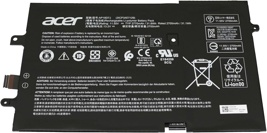 pin laptop Acer TimelineX 3830TG 4830TG 5830TG – AS11A3E AS11A5E (6 cell)