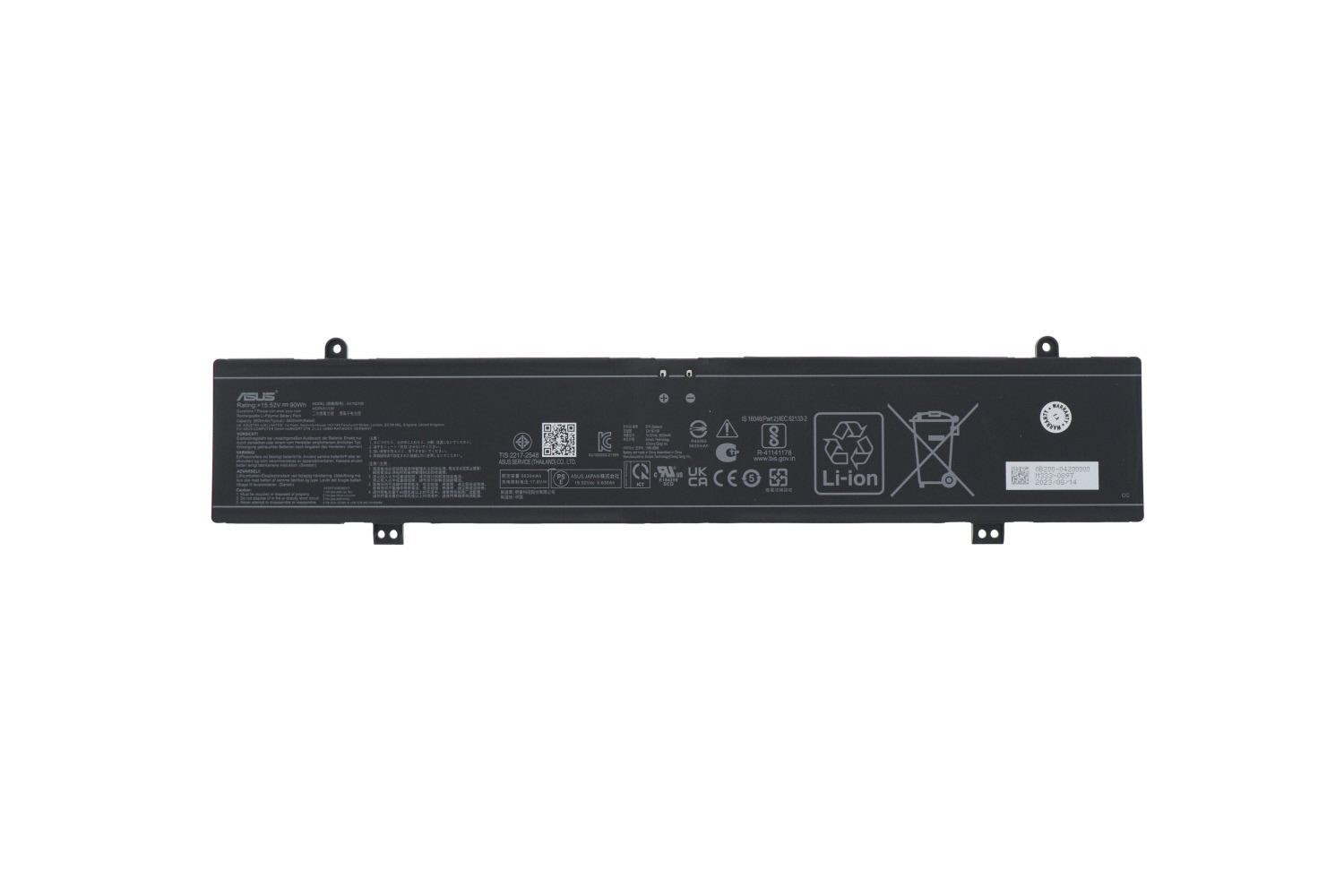 pin laptop Asus X450 X550 A550 X452 X552 – 4 cell