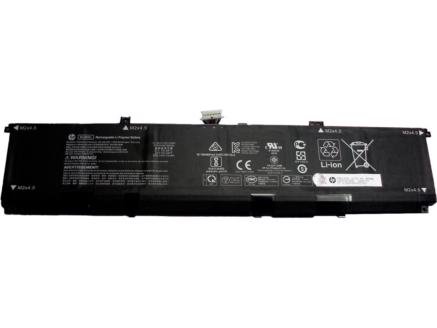 pin laptop HP 8530P – 6 cell (ZIN)