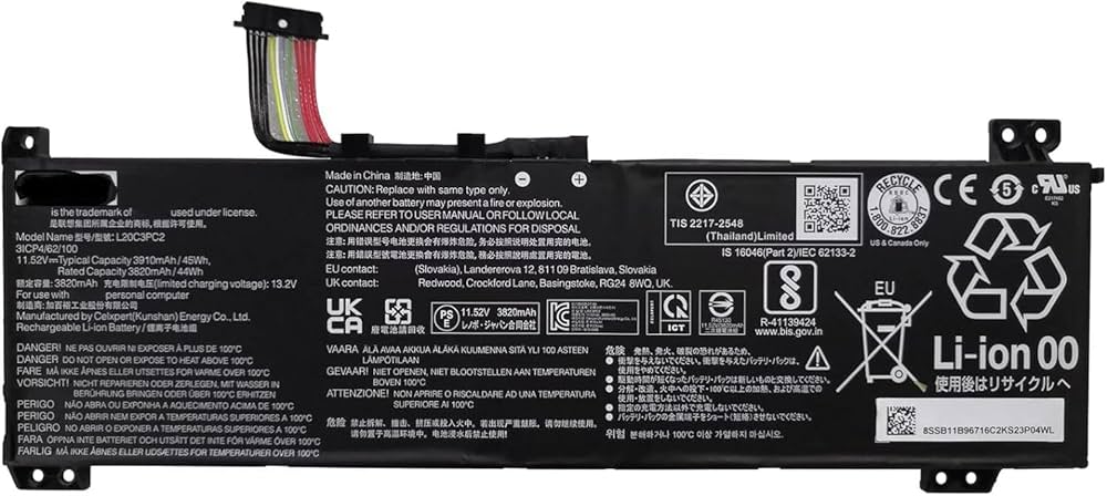 pin laptop Lenovo G430 G450 G455 G530 G550 G555 N500 B460 B550 V460 Z360 G360 – 6 cell