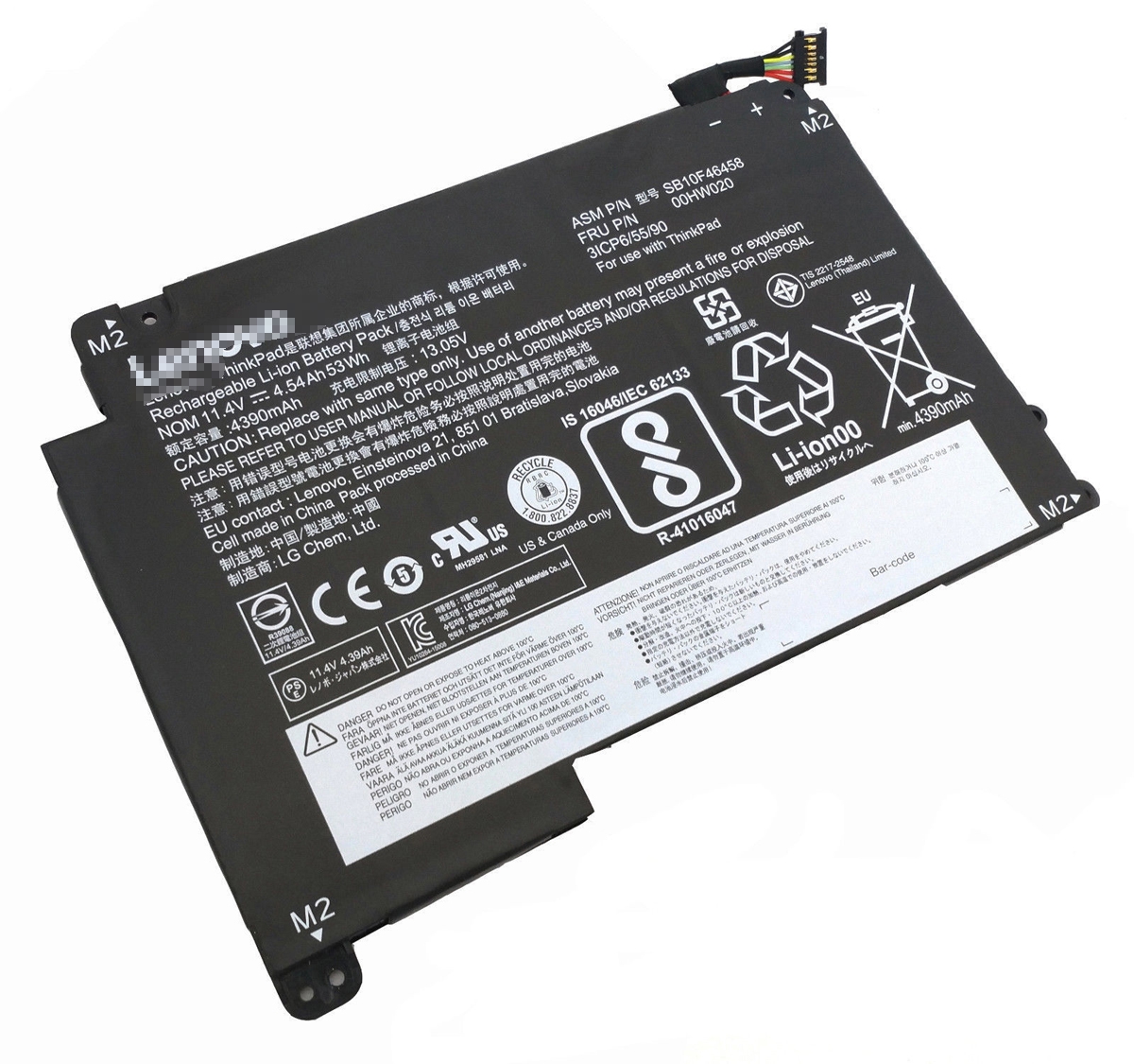 pin laptop Lenovo ThinkPad T410 T420 T510 T520 L410 L412 L420 L421 L510 L512 L520 SL410 SL510 – 6 Cell nhập khẩu chất lượng
