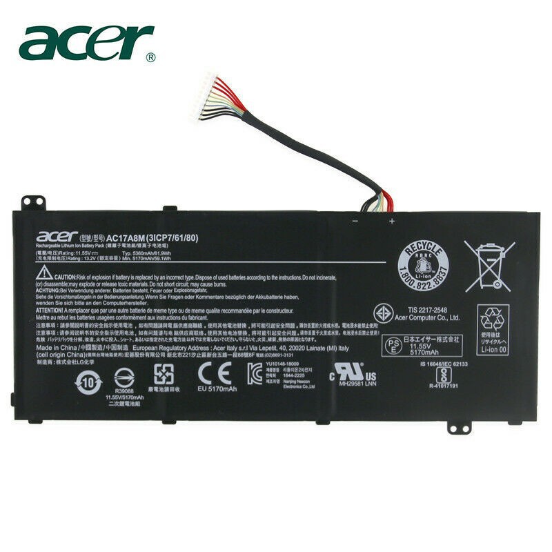 pin laptop Acer ES1-411 ES1-431 Aspire E1-510 – AL12A32 (4 cell)