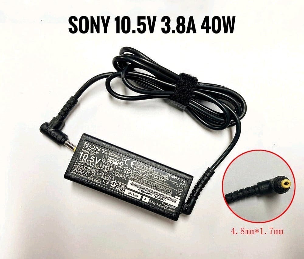 SẠC SONY 10.5V-4.3A (Đầu vàng) – OEM – Vaio Duo Pro 11 13, SVD13, SVP13, VGP-AC10V10, VGP-AC10V9, ADP-50ZH – OEM