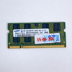 DDR2 LAPTOP 2G/800 HYNIX/SAMSUNG/MICRON/KINGSTON... (Hàng cũ đã qua sử dụng) FV (No box)