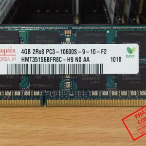 DDR3 LAPTOP 4G/1333 HYNIX/SAMSUNG/MICRON/KINGSTON... (Hàng cũ đã qua sử dụng) FV (No box )