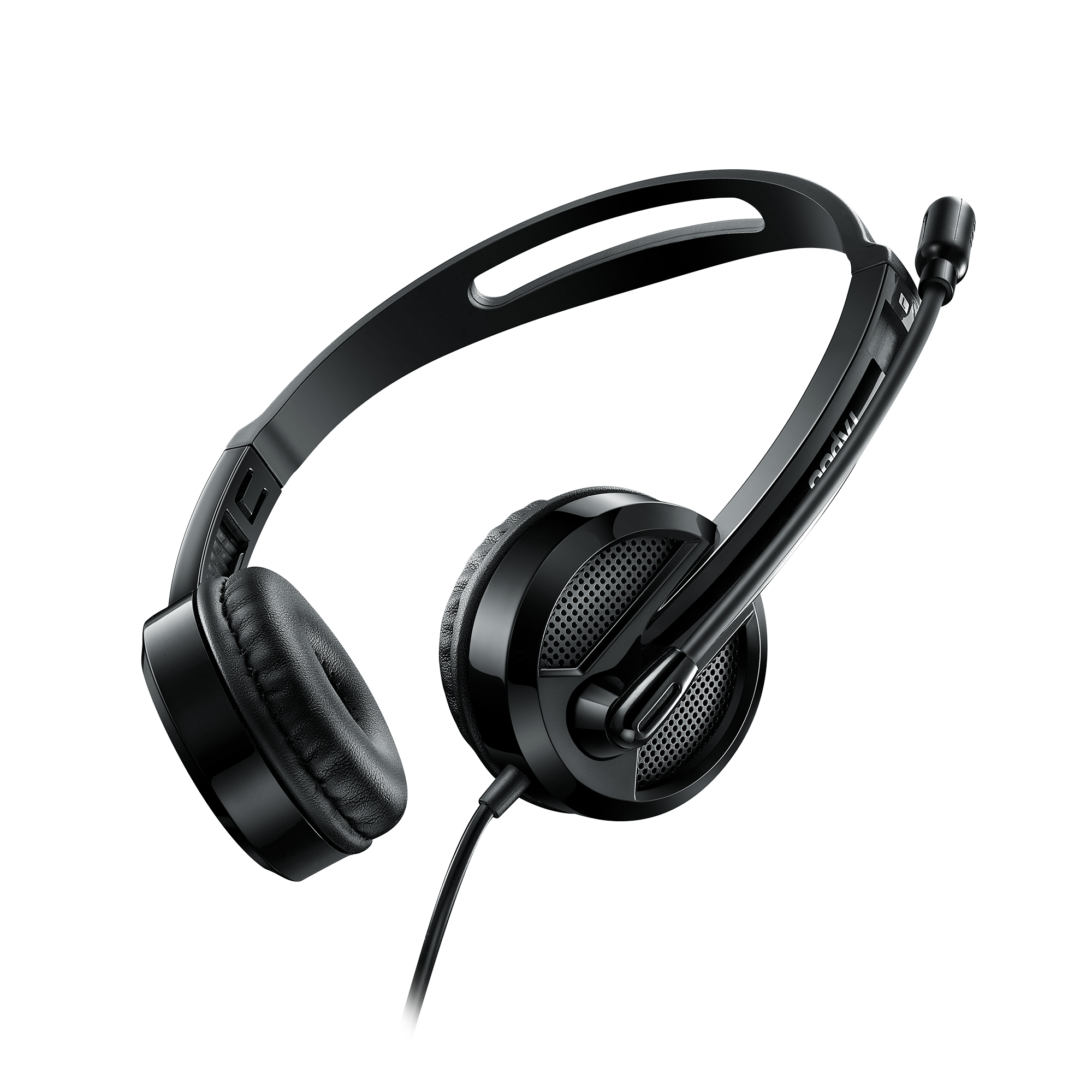 Tai nghe Rapoo H120 Stereo | Có dây, On-ear, Đen - Ảnh 2