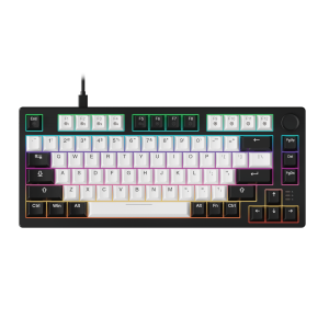 Bàn phím cơ gaming Dareu EK75 | Có dây, TKL, Linear Switch, RGB, White/Black