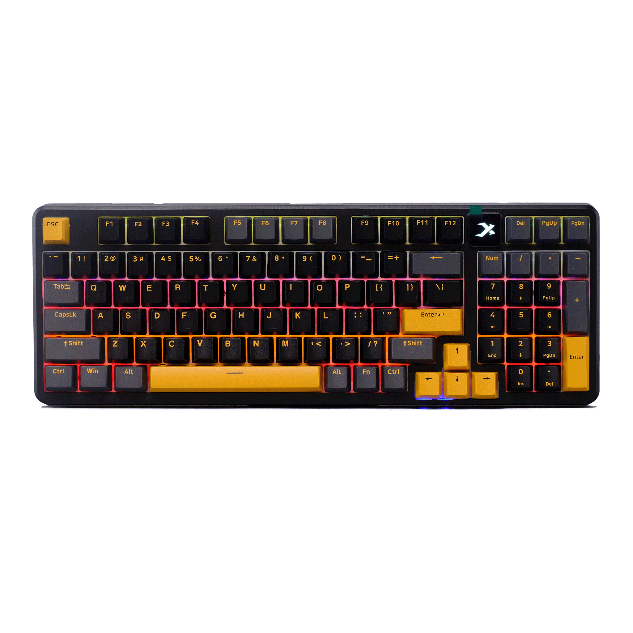 Bàn phím cơ gaming Xiberia XS980 | Có dây, Fullsize, Optical Switch, RGB, Black