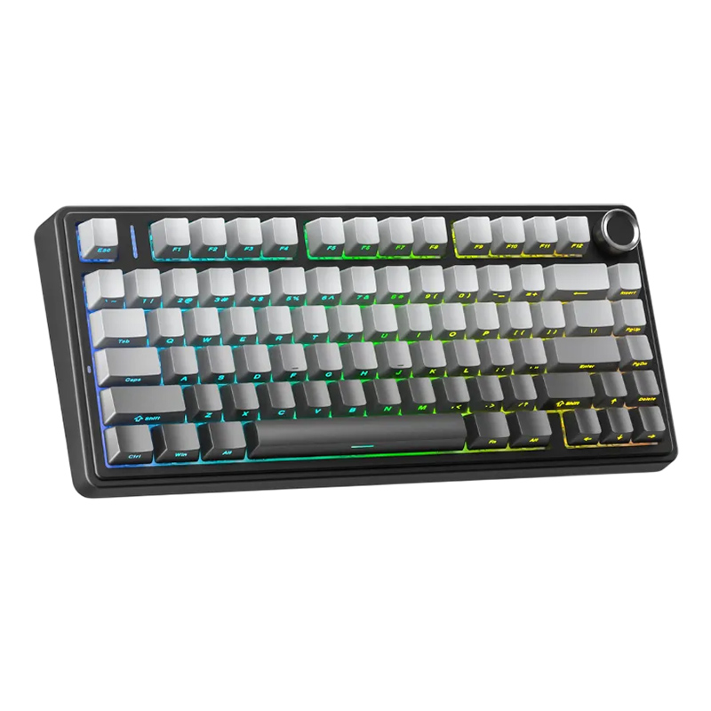 Bàn phím cơ gaming AULA F75 Xám Đen Gradient | 3 Mode, Reaper Switch, RGB (NK) - Ảnh 2