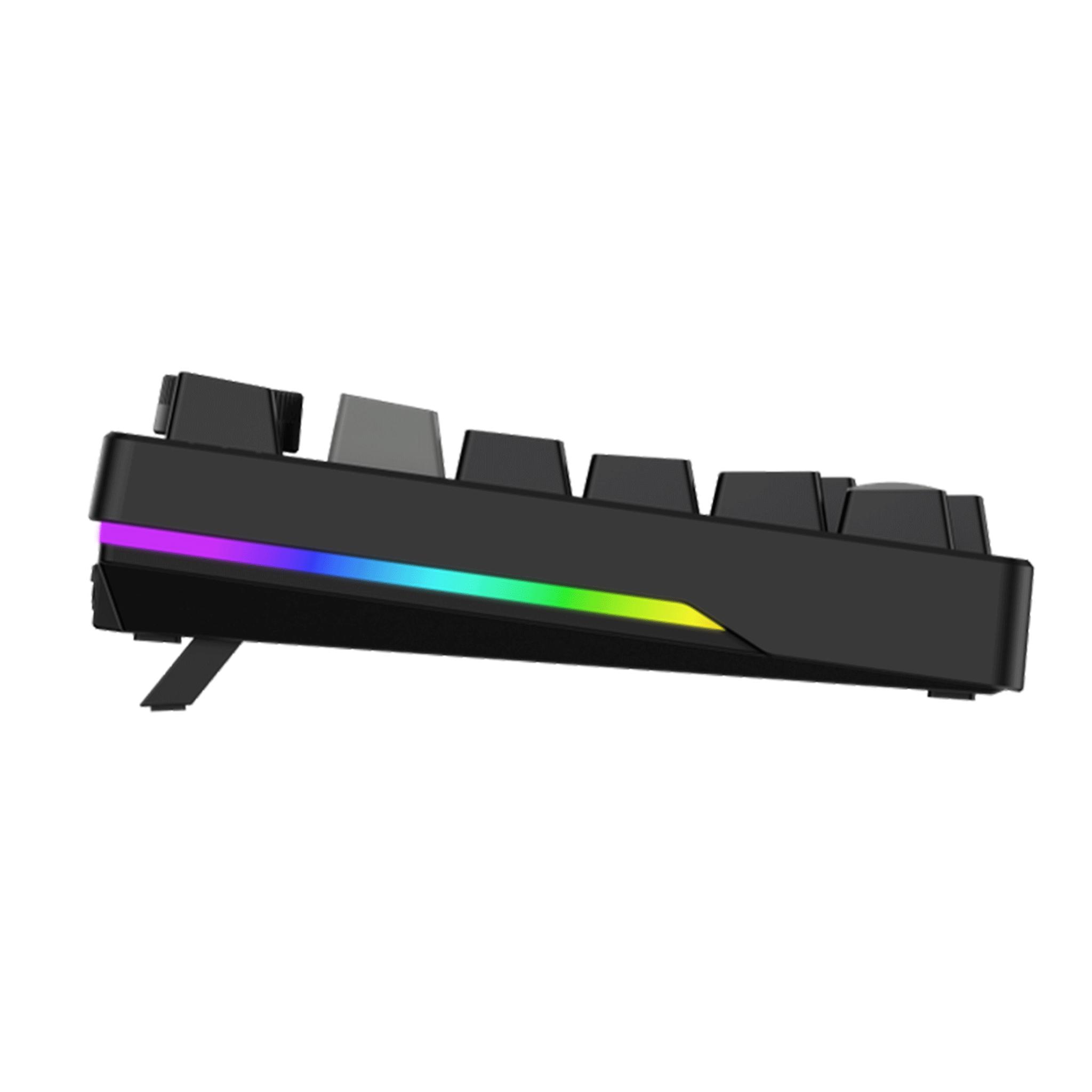 Bàn phím cơ gaming Dareu EK75 Pro | 3 Mode, TKL, Linear Switch, RGB, Black/Yellow, Hot swap - Ảnh 4