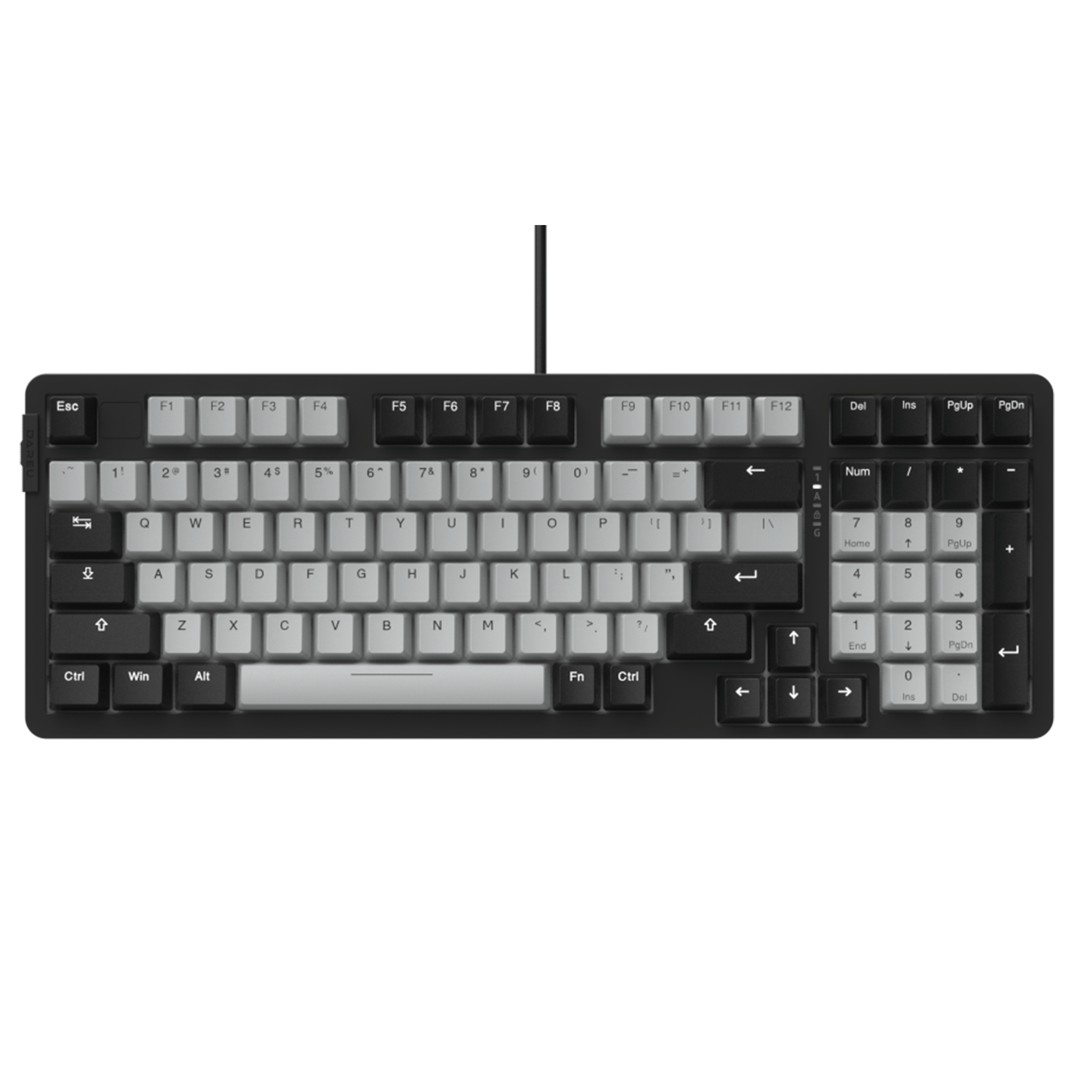 Bàn phím cơ gaming Dareu EK98X | Có dây, Fullsize, Optical Switch, RGB, Black-Grey - Ảnh 2