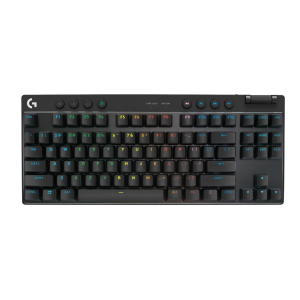 Bàn phím gaming Logitech Pro X TKL Lightspeed | Không dây, Màu Đen
