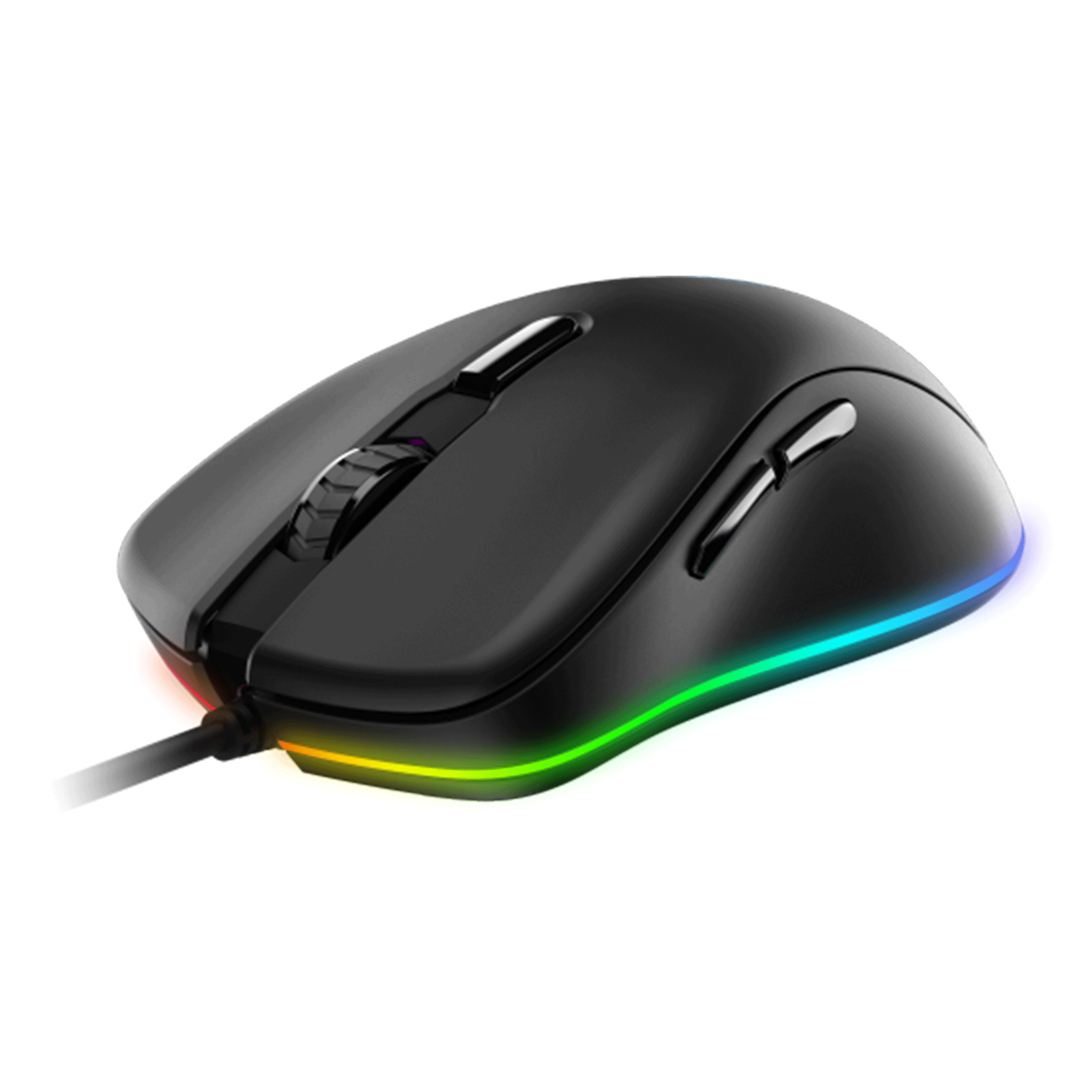 Chuột gaming DareU EM908X | Có dây, 6400 DPI, 88g, RGB, Đen - Ảnh 5