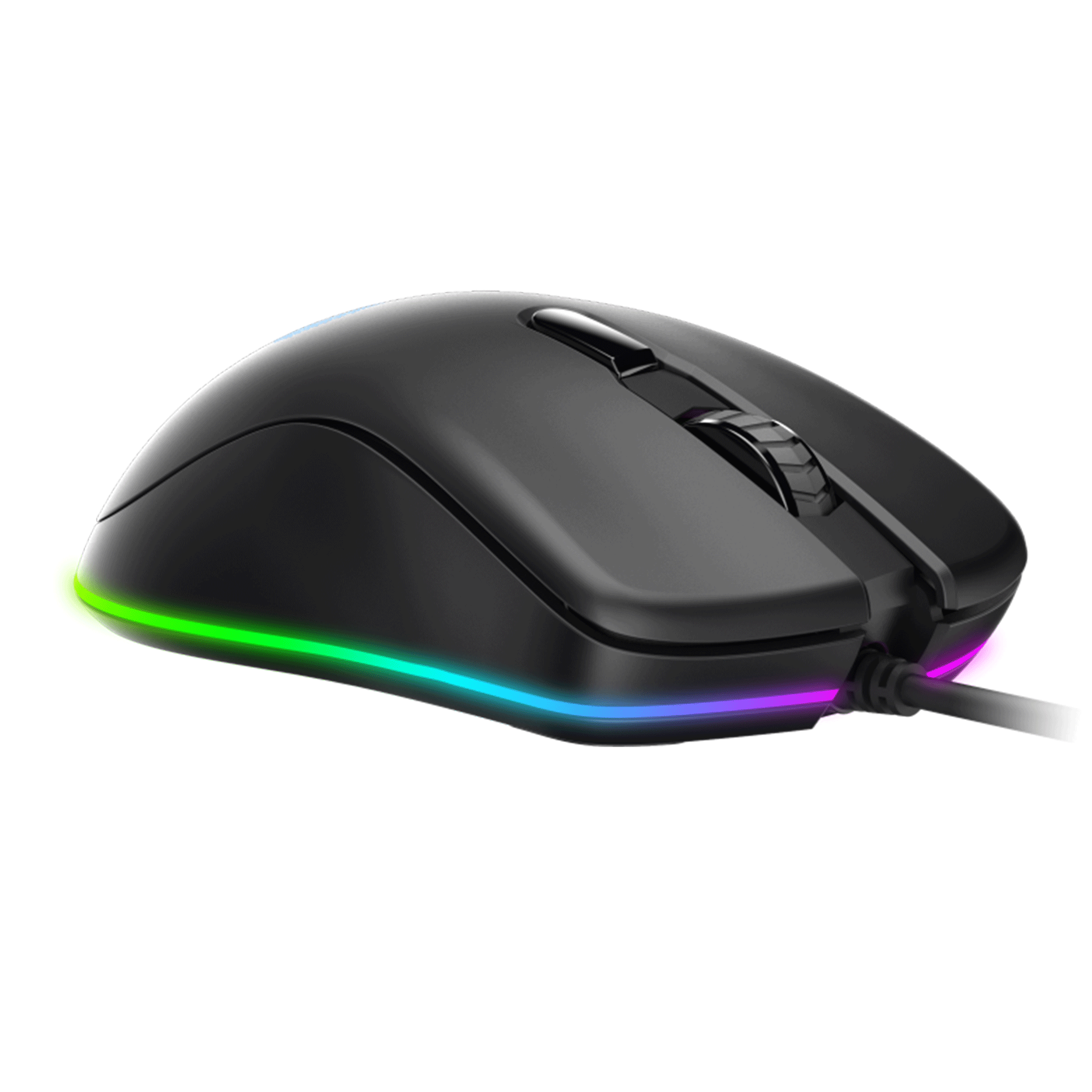 Chuột gaming DareU EM908X | Có dây, 6400 DPI, 88g, RGB, Đen - Ảnh 3