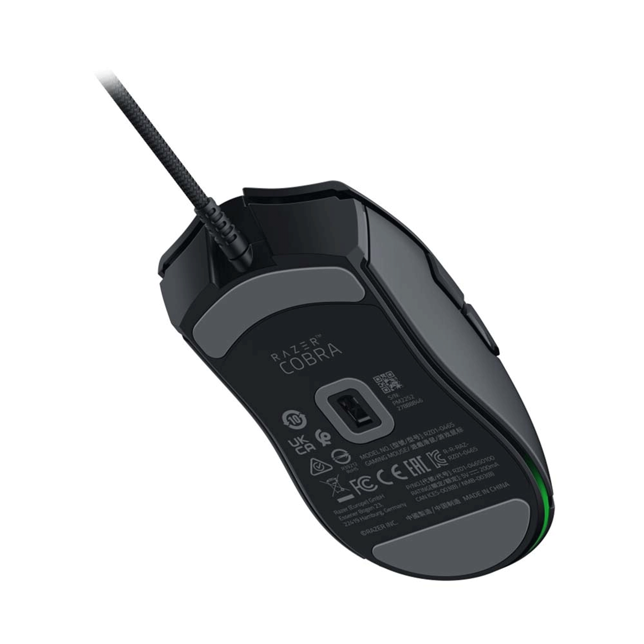 Chuột gaming Razer Cobra | Có dây, 8500 DPI, 58g, Đen - Ảnh 3