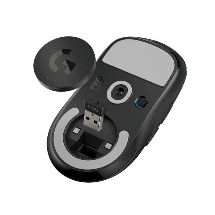 Chuột gaming Logitech Pro X Superlight | Wireless 2.4Ghz, 25600 DPI, 63g, Đen - Ảnh 3