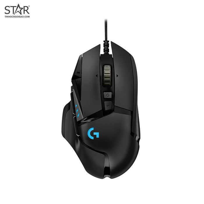 Chuột gaming Logitech G502 HERO | Có dây, 25600 DPI, 121g, RGB, Đen - Ảnh 2