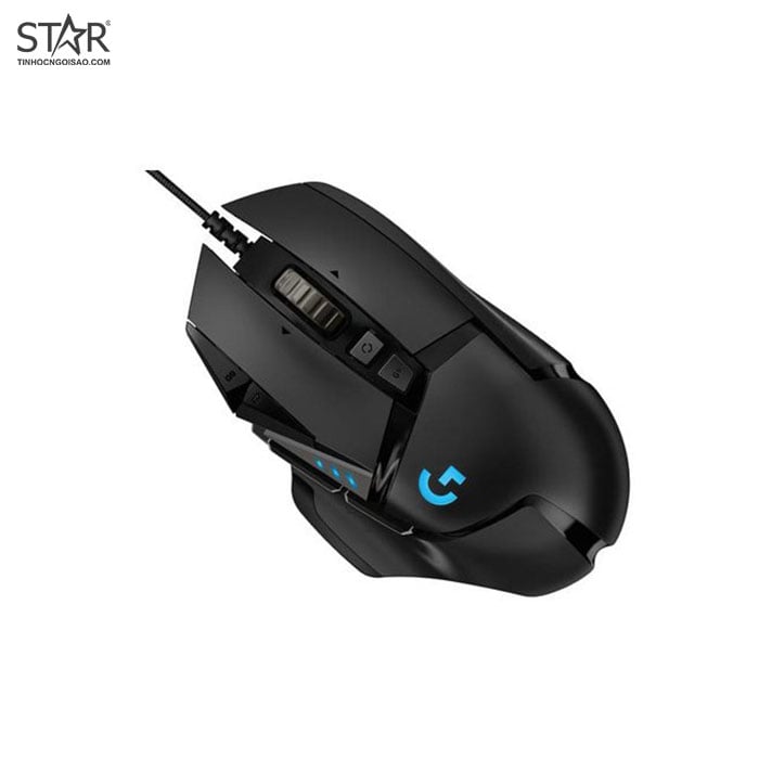 Chuột gaming Logitech G502 HERO | Có dây, 25600 DPI, 121g, RGB, Đen - Ảnh 3