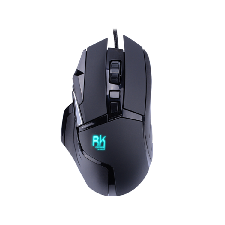 Chuột văn phòng Kludge RM502 | Có dây, 4000 DPI, 65g, RGB, Đen - Ảnh 2