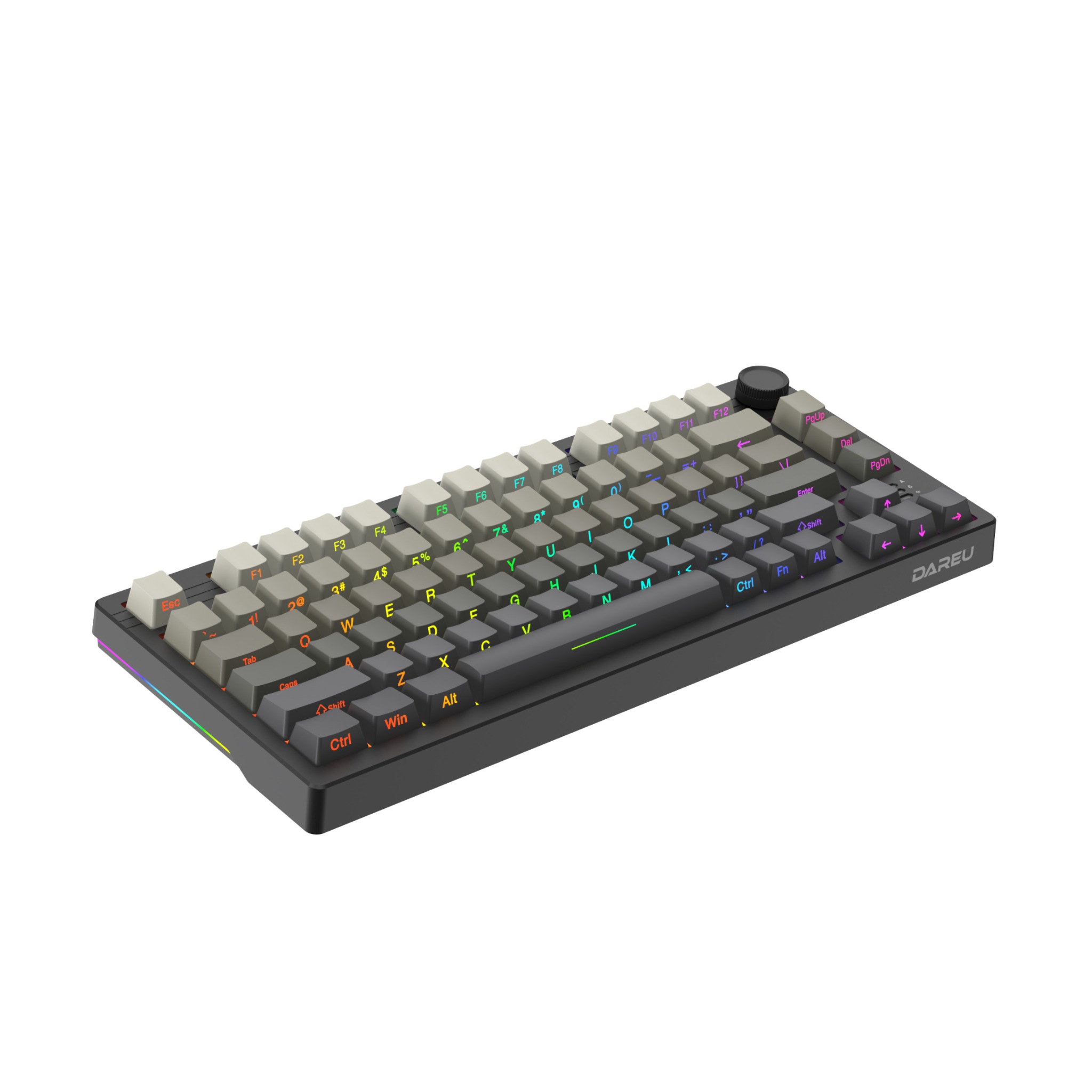 Bàn Phím Cơ Không Dây Dare-U EK75 Pro Dream Aqua (Triple Mode / Gasket Mount / RGB) Dream (Linear) Switch - Ảnh 2