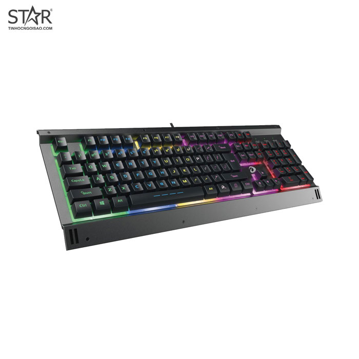 Bàn Phím Dare-U LK145 Màu Đen (TK547U08601G) | Có dây, Fullsize, RGB Rainbow, Black - Ảnh 4