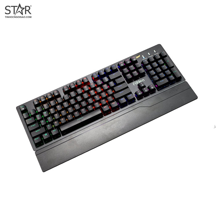 Bàn phím cơ gaming Fuhlen Eraser | Có dây, Fullsize, Optical Switch, RGB - Ảnh 3
