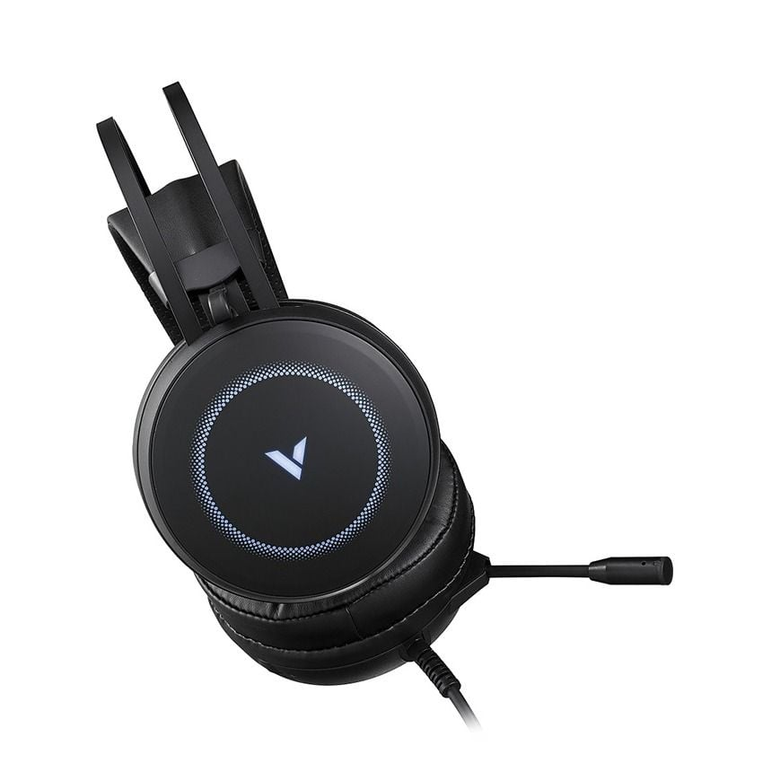 Tai nghe Gaming Rapoo VH160S Black Virtual 7.1 | USB, Over-ear, ENC, Đen - Ảnh 2