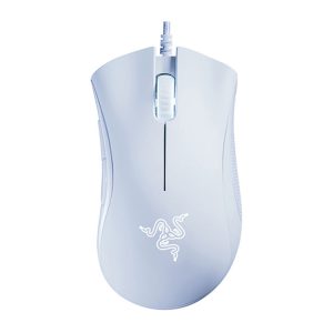 Chuột gaming Razer DeathAdder Essential | Có dây, 6400 DPI, 96g, RGB, Trắng