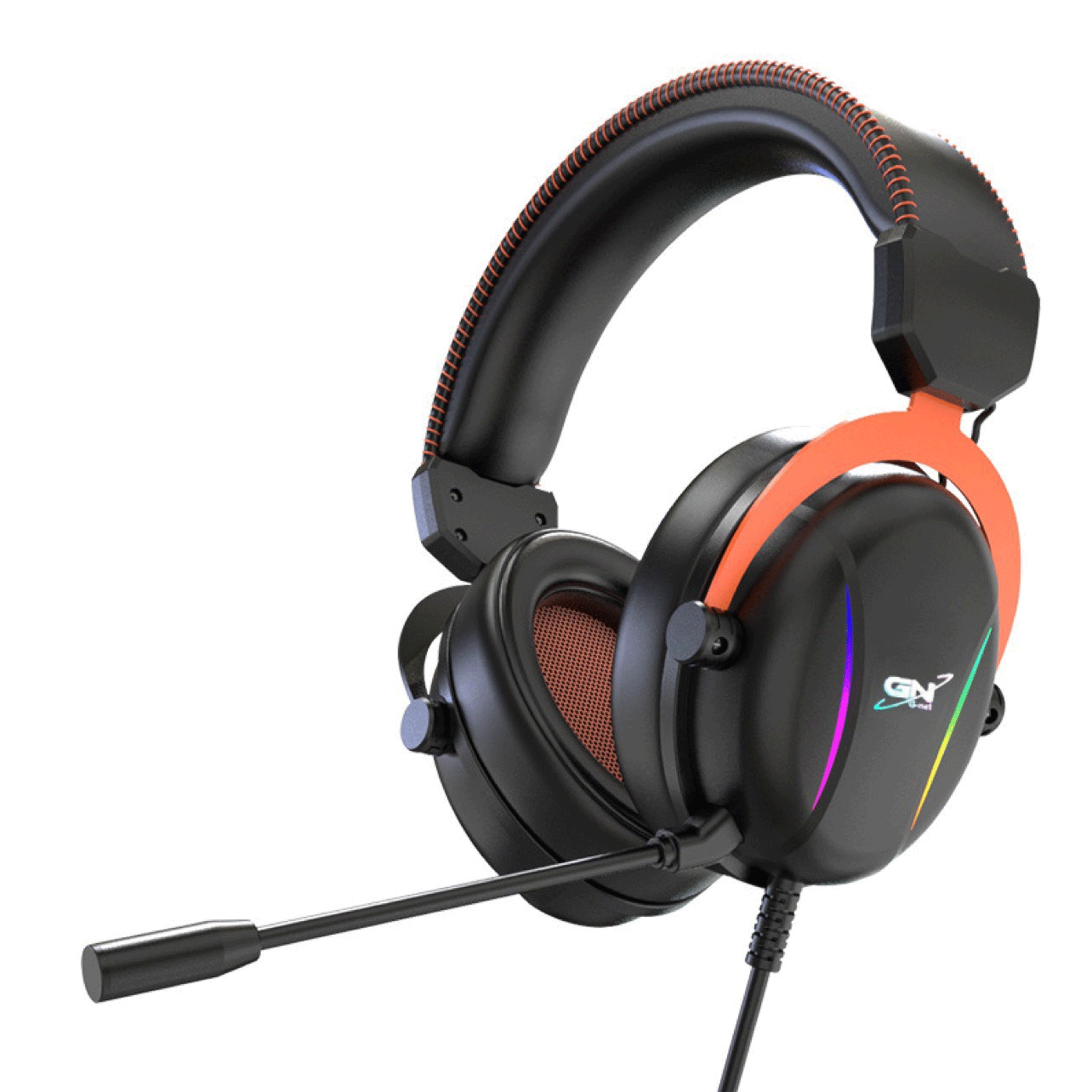 Tai Nghe Gaming Gnet GH316 7.1 | Màu Cam (No Box)
