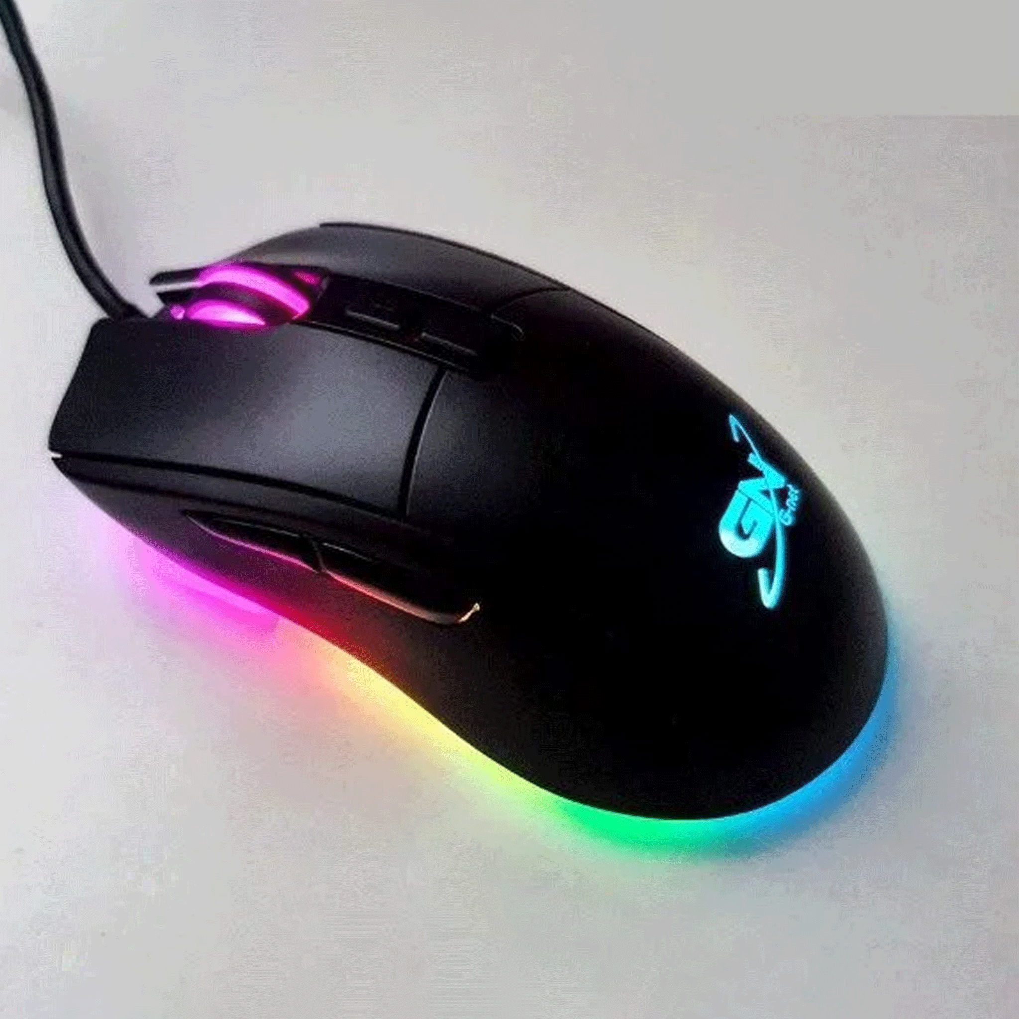 Chuột gaming Gnet GM103 Pro | Có dây, 7200 DPI, 141g, RGB, Đen - Ảnh 2