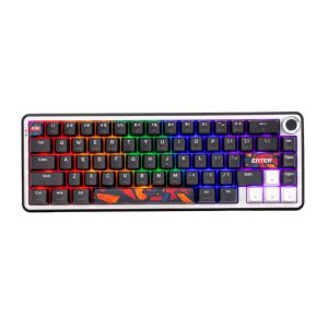 Bàn phím cơ gaming E-Dra EK368S | Không dây, Red Switch