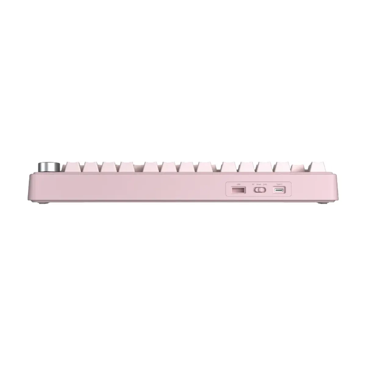 Bàn phím cơ gaming AULA F75 Hồng Gradient Side-Engraved | 3 Mode, Dream Sakura Switch, RGB (NK) - Ảnh 5
