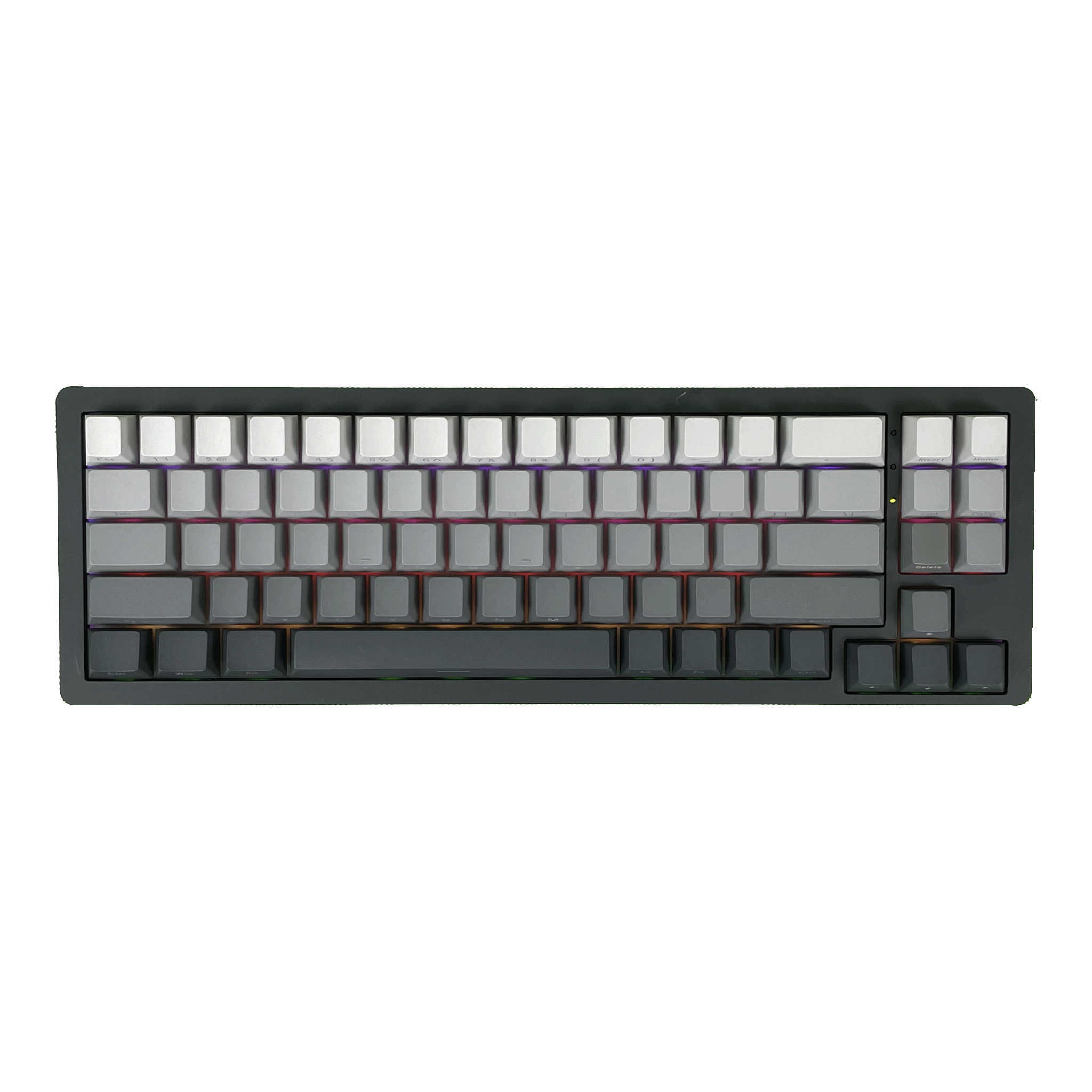 Bàn phím cơ gaming XinMeng M71 | 3 Mode, TKL, Linear Switch, RGB, Black, Vỏ nhôm, Hot swap