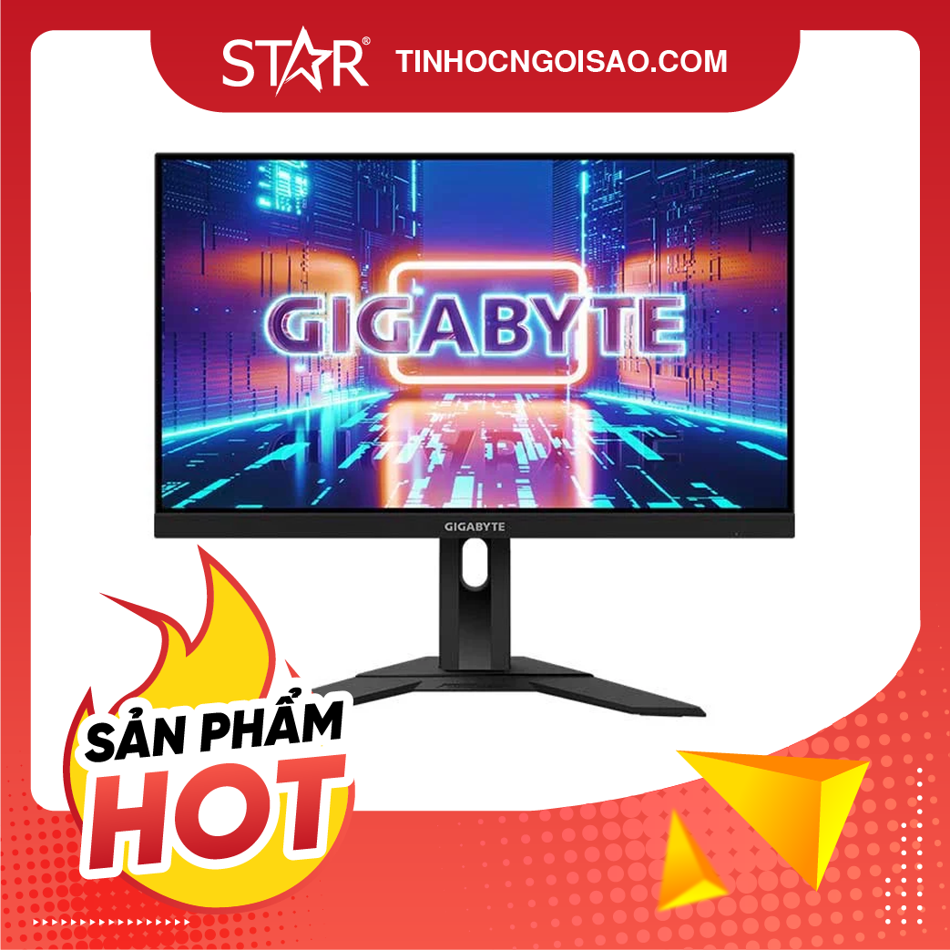 Màn hình Gaming Gigabyte 24 inch G24F-EK (23.8 inch|FHD|IPS|165Hz|1ms|300nits|HDMI+DP|Phẳng) - Ảnh 3