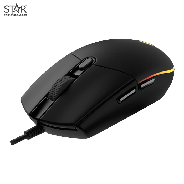 Chuột gaming Logitech G102 Gen II Lightsync | Có dây, 8000 DPI, 85g, RGB, Đen - Ảnh 2