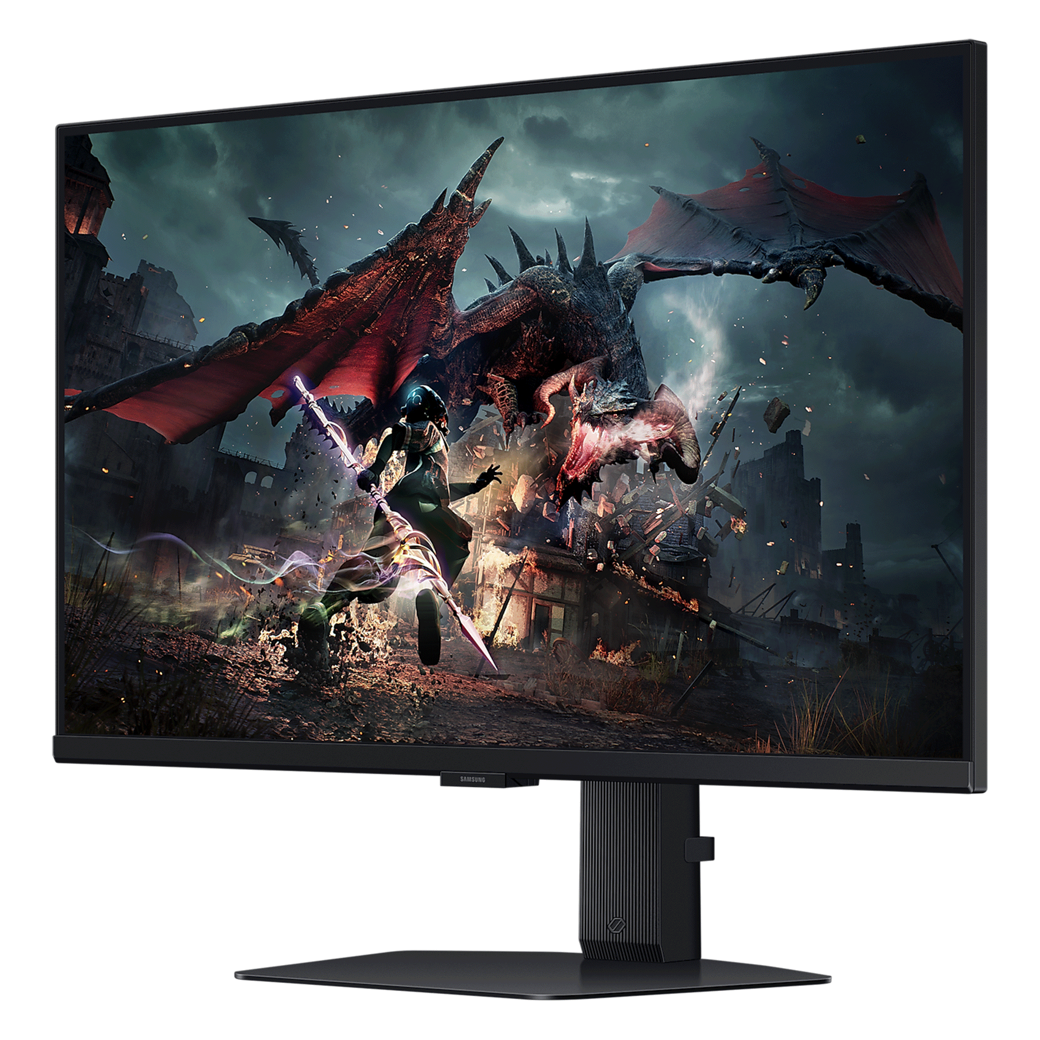 Màn hình Gaming Samsung LS27DG502EEXXV | 27 inch, 2K/QHD, 180Hz, IPS - Ảnh 2