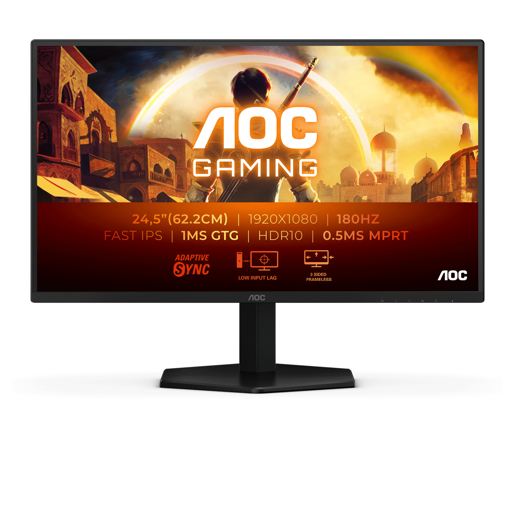 Màn hình Gaming AOC 25G42E | 24.5 inch, FHD, 180Hz, IPS - Ảnh 2