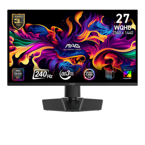 Màn hình Gaming MSI MAG 273QP QD-OLED X24 | 27 inch, 2K/QHD, 240Hz, Oled