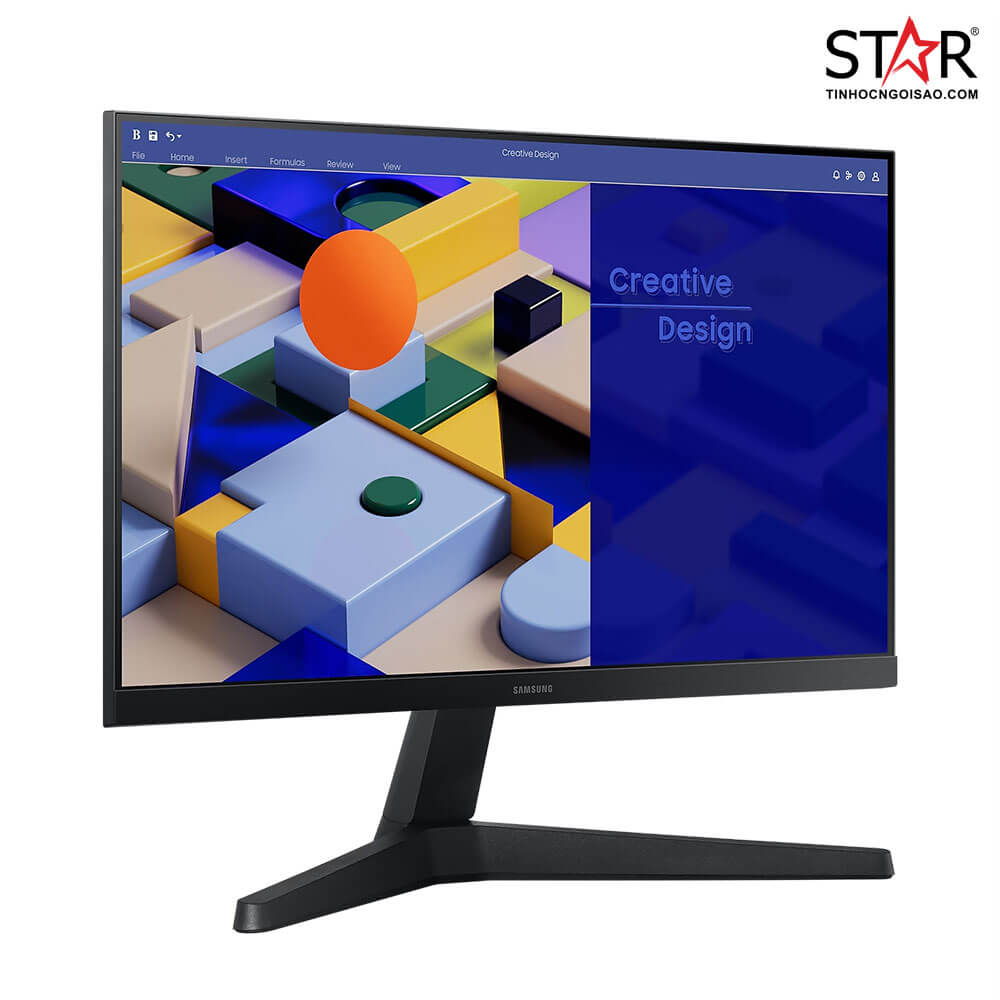 Màn hình Văn phòng Samsung LS22C310EAEXXV | 22 inch, FHD, 75Hz, IPS - Ảnh 3