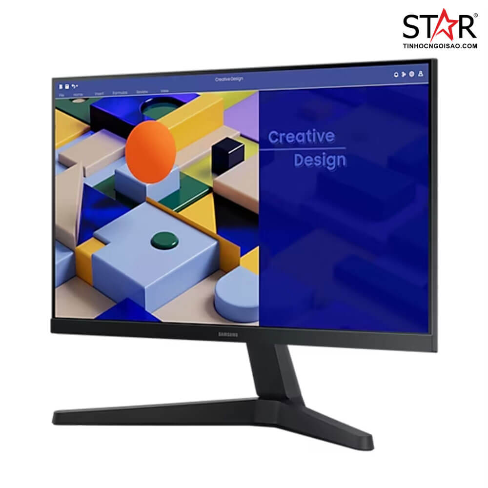 Màn hình Văn phòng Samsung LS22C310EAEXXV | 22 inch, FHD, 75Hz, IPS - Ảnh 4