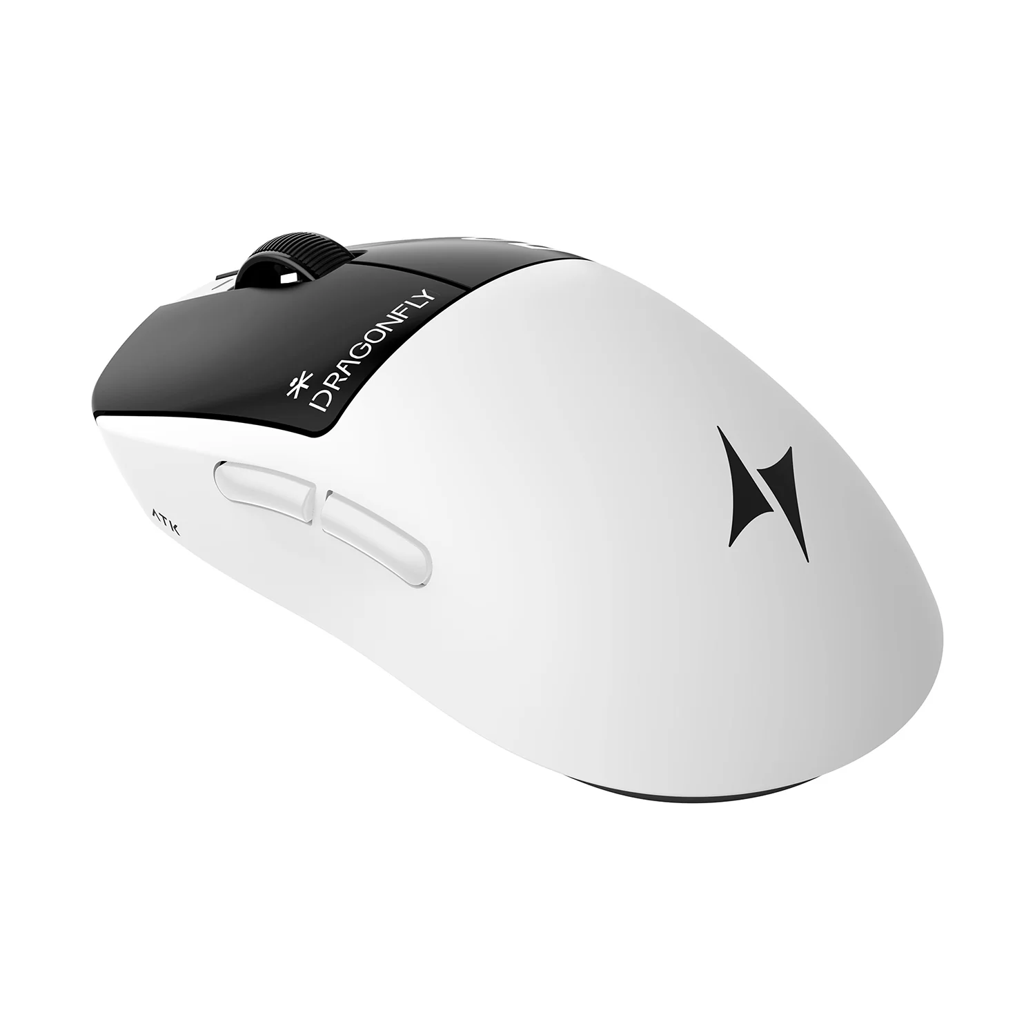 Chuột Gaming Không Dây ATK Dragonfly A9 AIR | 2 Mode, Shadow White - Ảnh 3