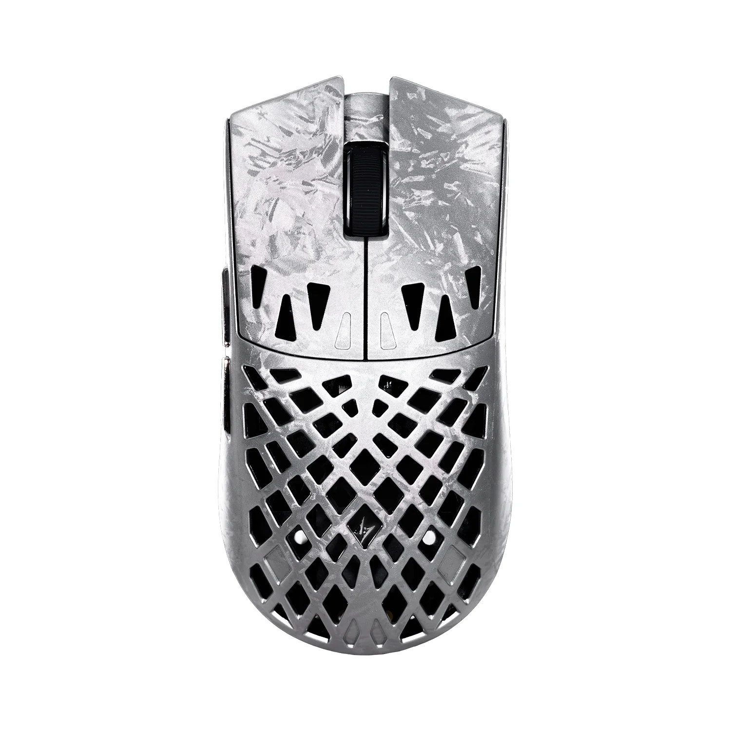 Chuột Gaming Không Dây ATK Blazing Sky Ghost Extreme Hollow Carbon Fiber | 2 Mode, Bạc