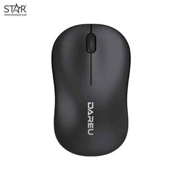 Chuột văn phòng DareU LM106G | Wireless 2.4Ghz, 1200 DPI, 65g, Đen - Ảnh 2