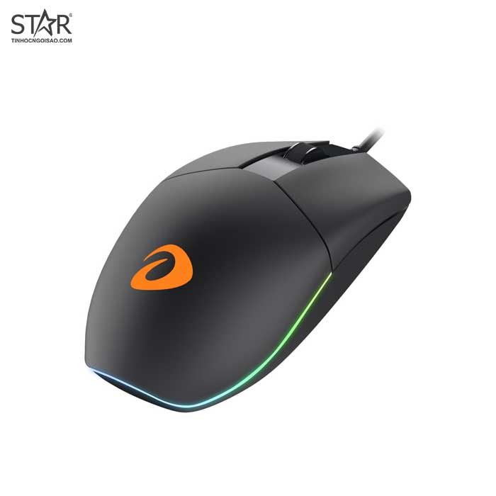 Chuột văn phòng DareU LM130S | Có dây, 1600 DPI, 85g, Đen - Ảnh 3